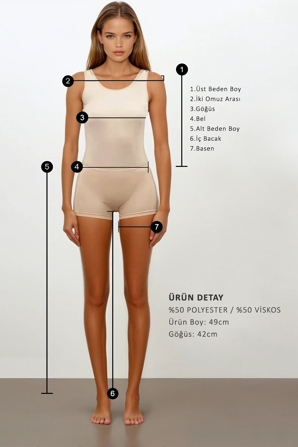 Ekru Premium Triko Yelek