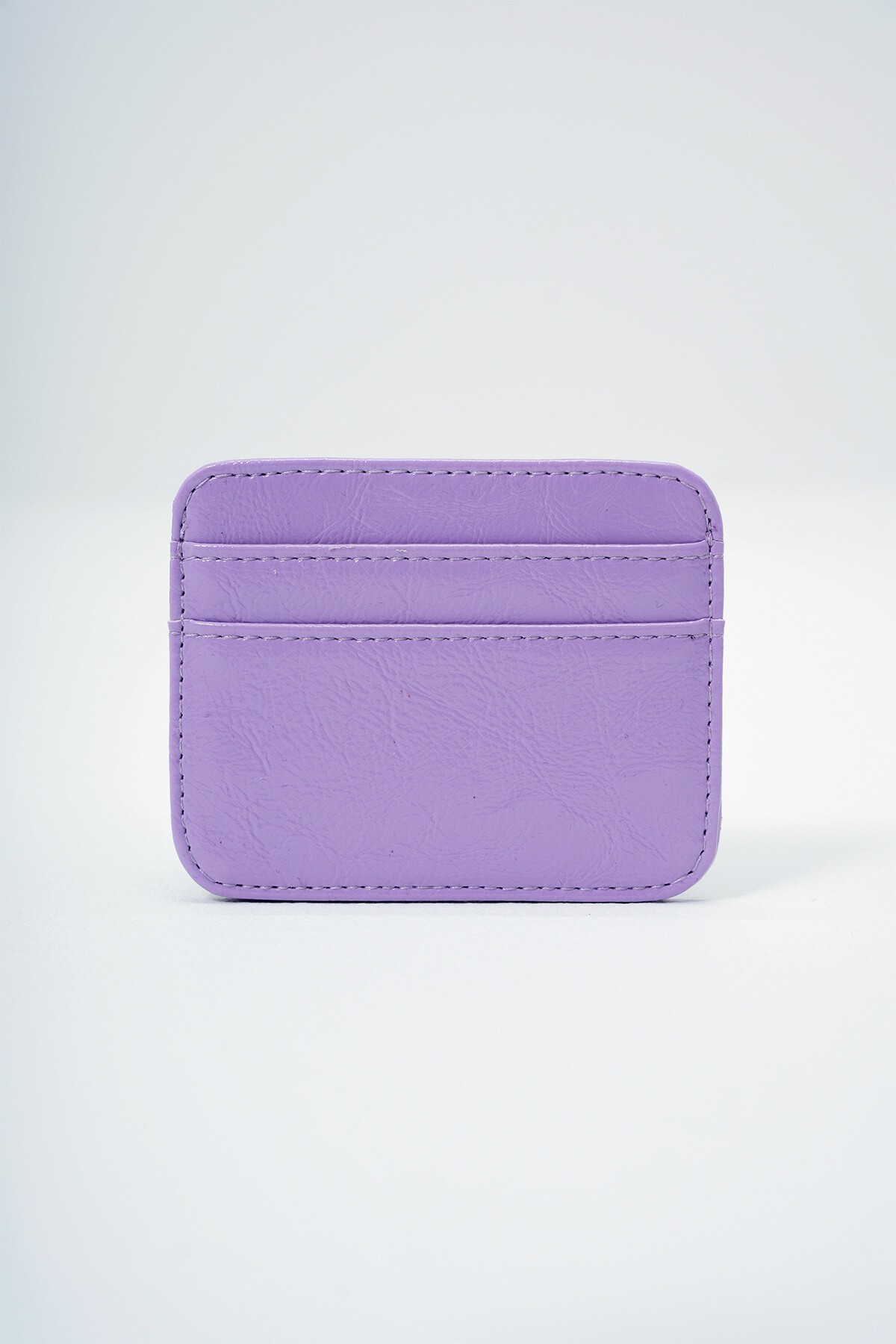 Lila Suni Deri Mini Kartlık