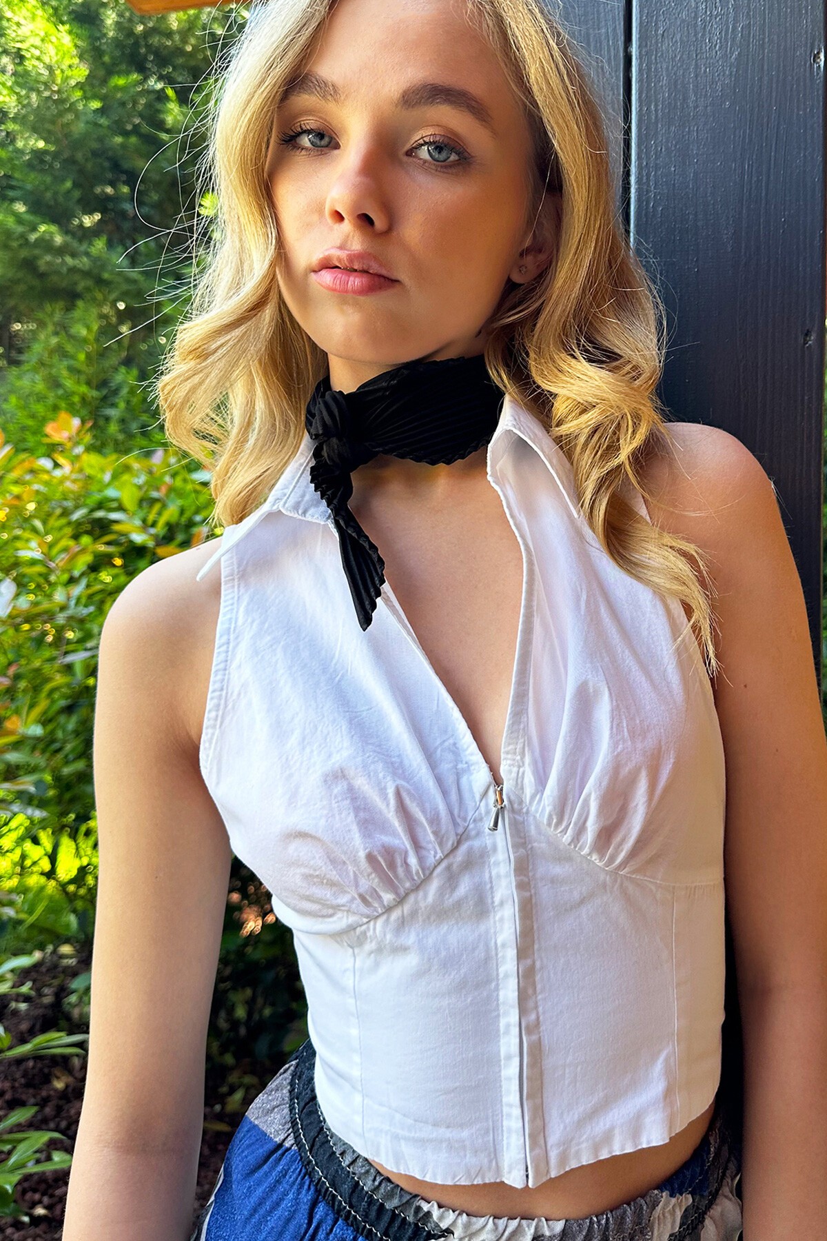 Siyah Piliseli Fular