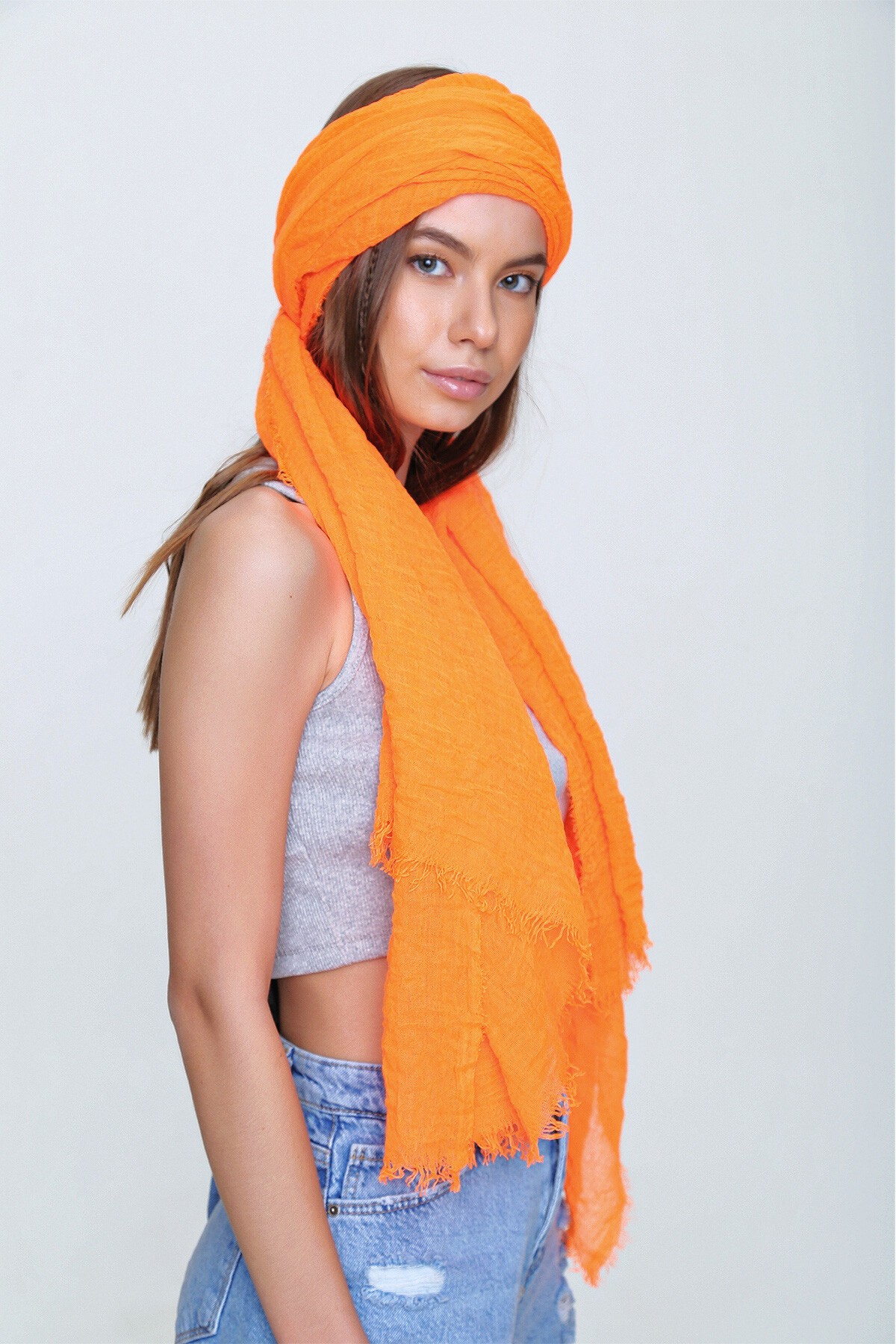 Turuncu Pareo Şal