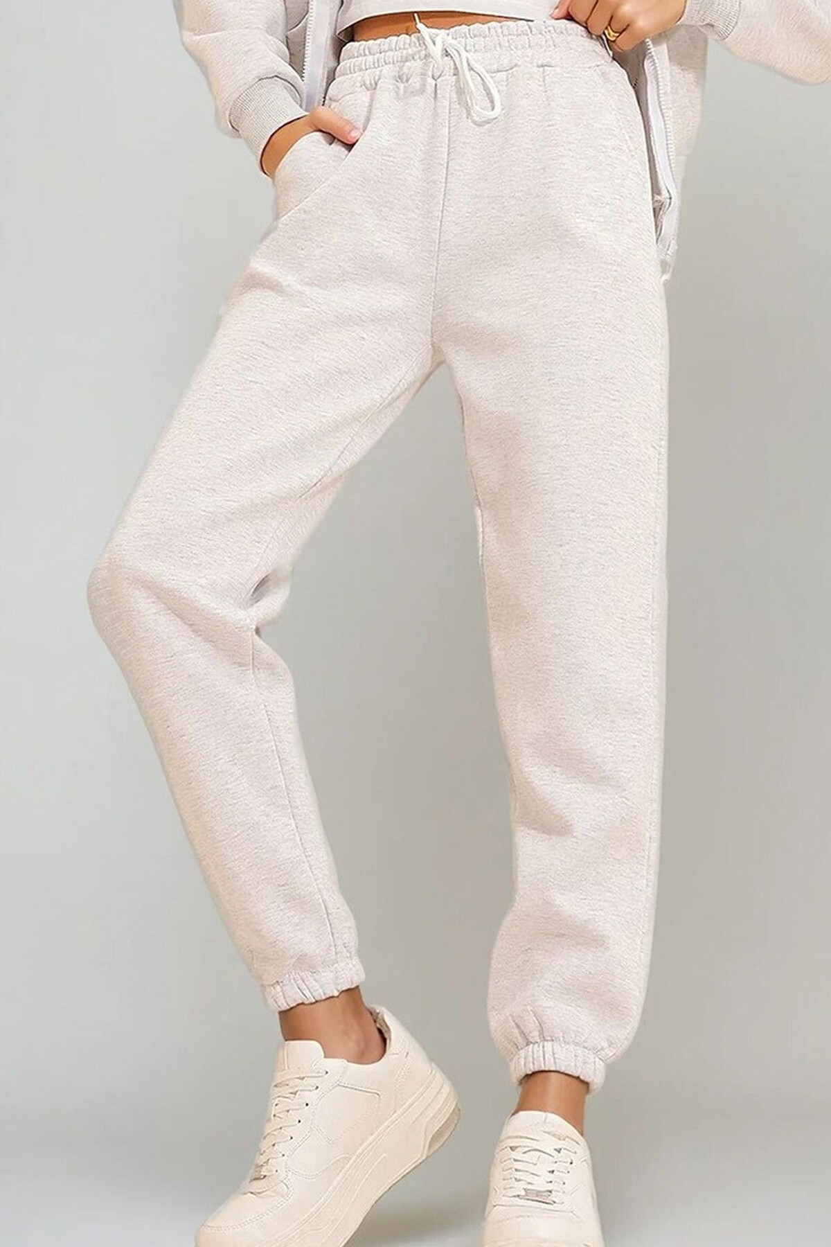 Grimelanj 3 İplik İçi Şardonlu Jogging Eşofman Altı