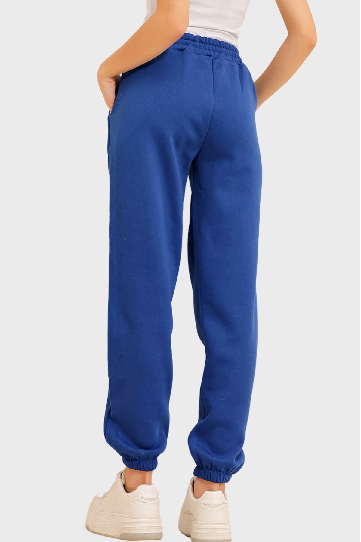 Saks 3 İplik İçi Şardonlu Jogging Eşofman Altı