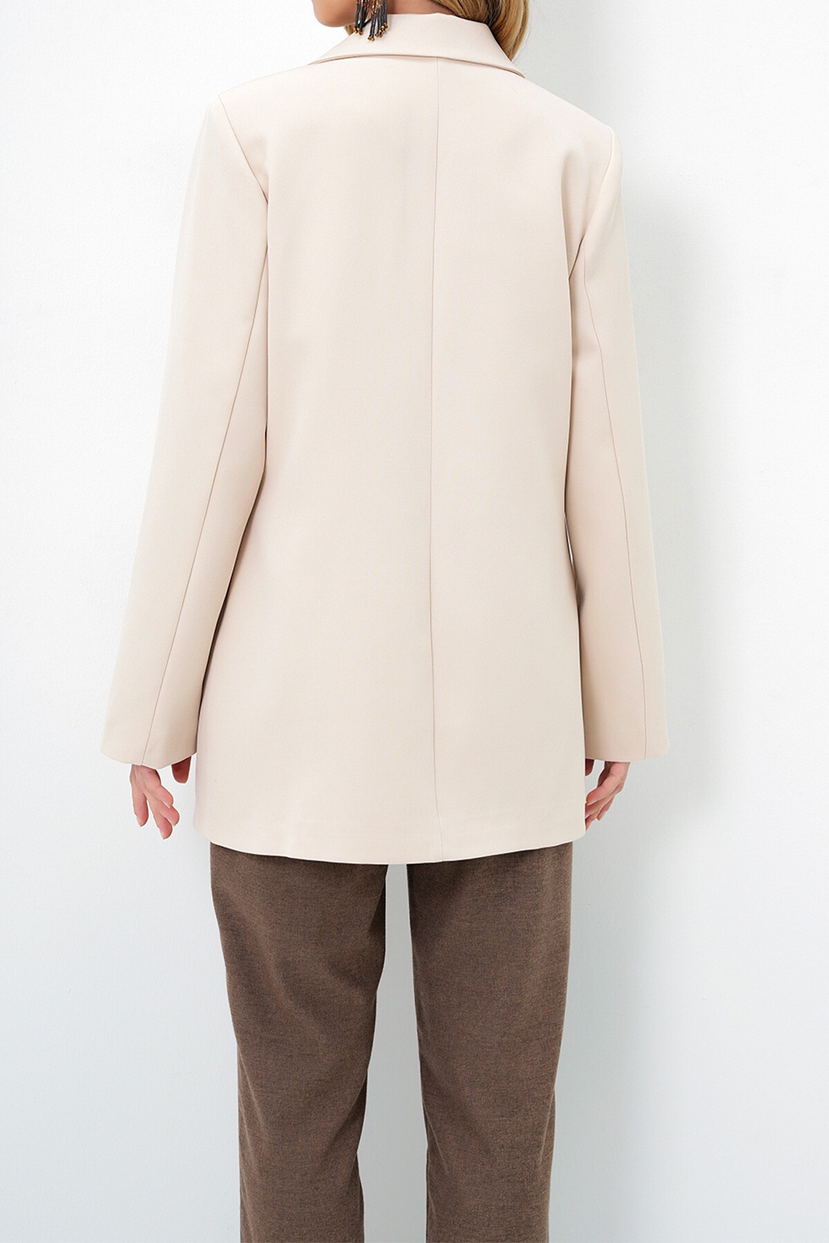 Taş Astarlı Blazer Ceket