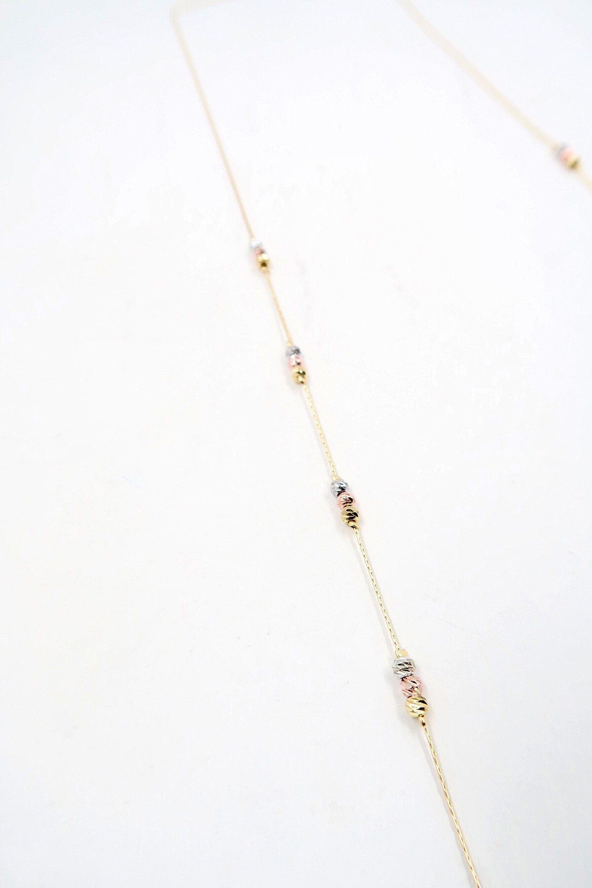 Gold Gold Biyeli Boncuklu Gözlük Zinciri