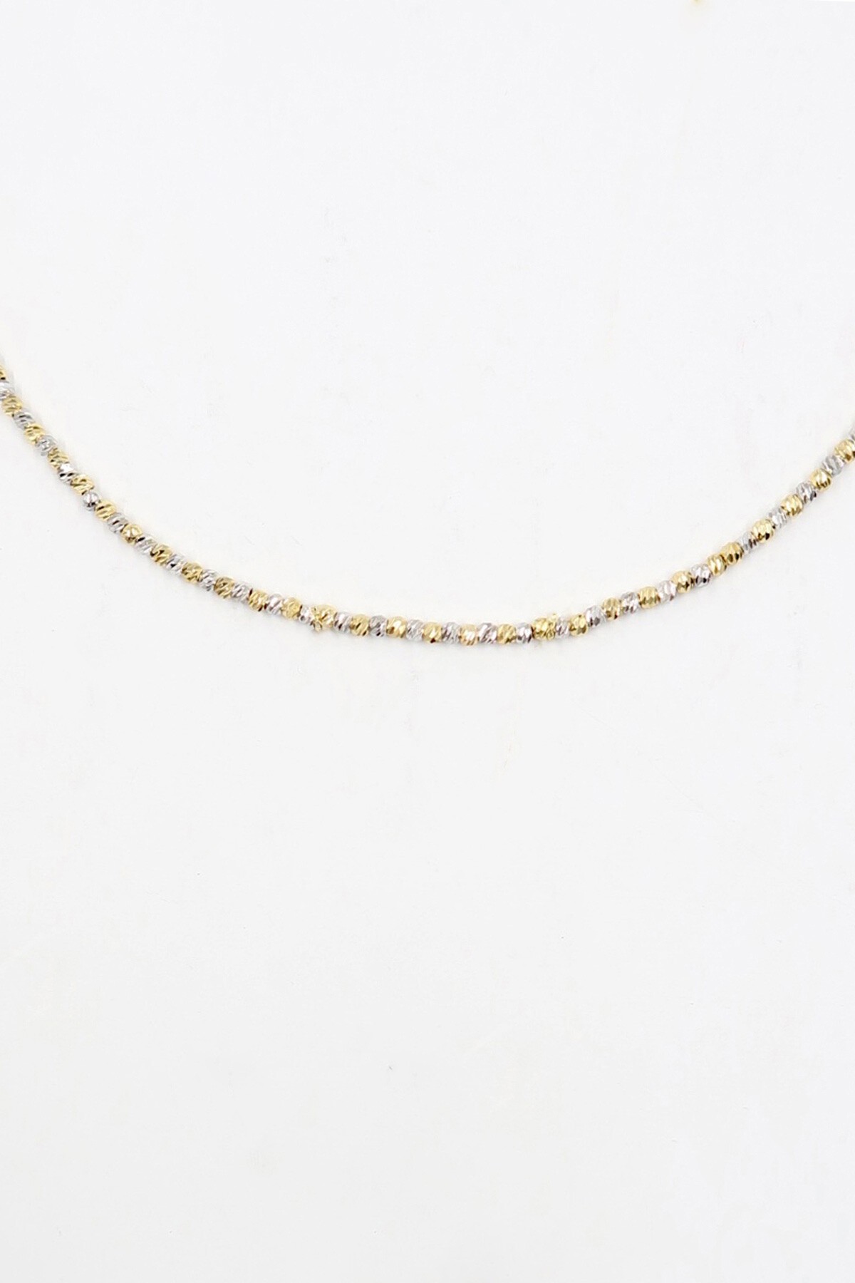 Gold Gold Tam Tur Dorika Kolye