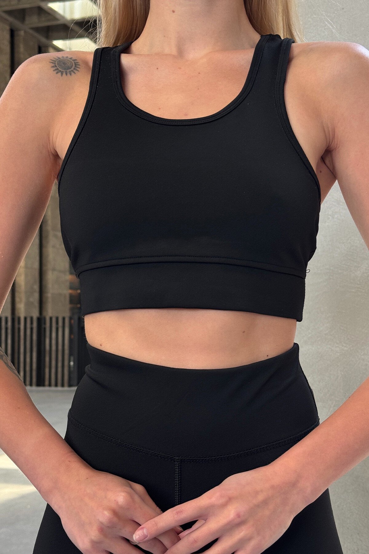 Mix Ceket Tayt Gözlük Çanta Ve Bluz - Stay Fit V00027