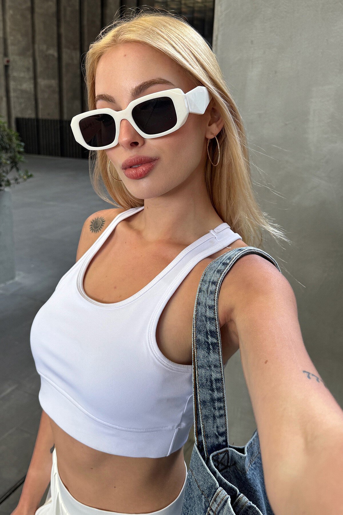 Mix Etek Gözlük Ceket Çanta Ve Atlet - Stay Fit V00025