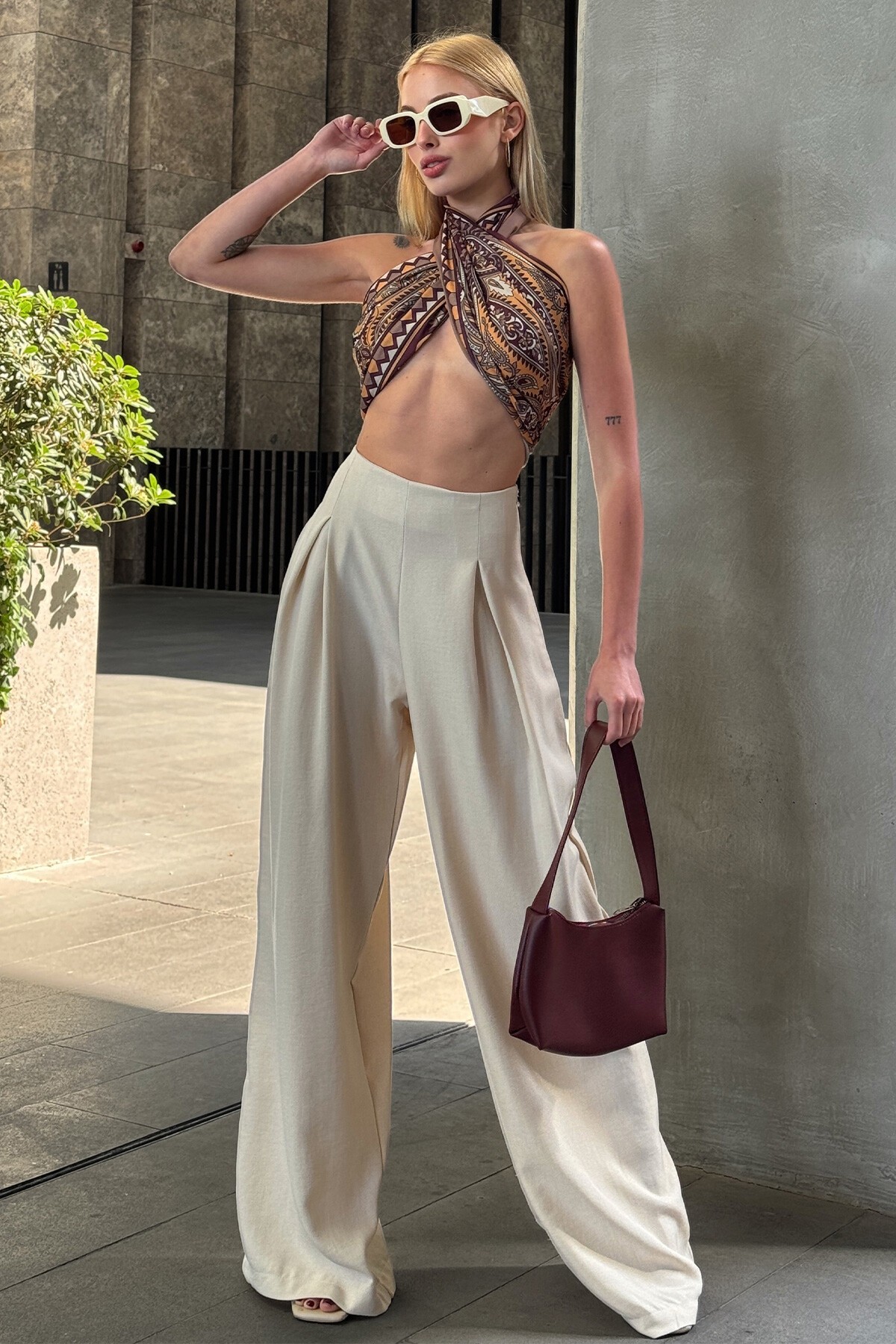 Mix Pantolon Büstiyer Çanta Ve Gözlük - Boho WhisperS V00050