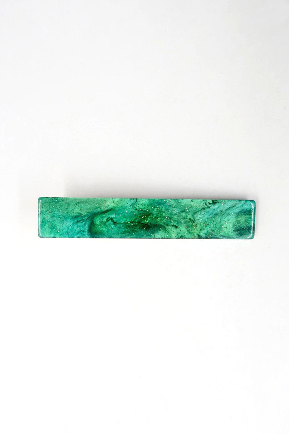 Yeşil Mineli İncili Zirkon Taş Detaylı 5Li Saç Tokası Seti