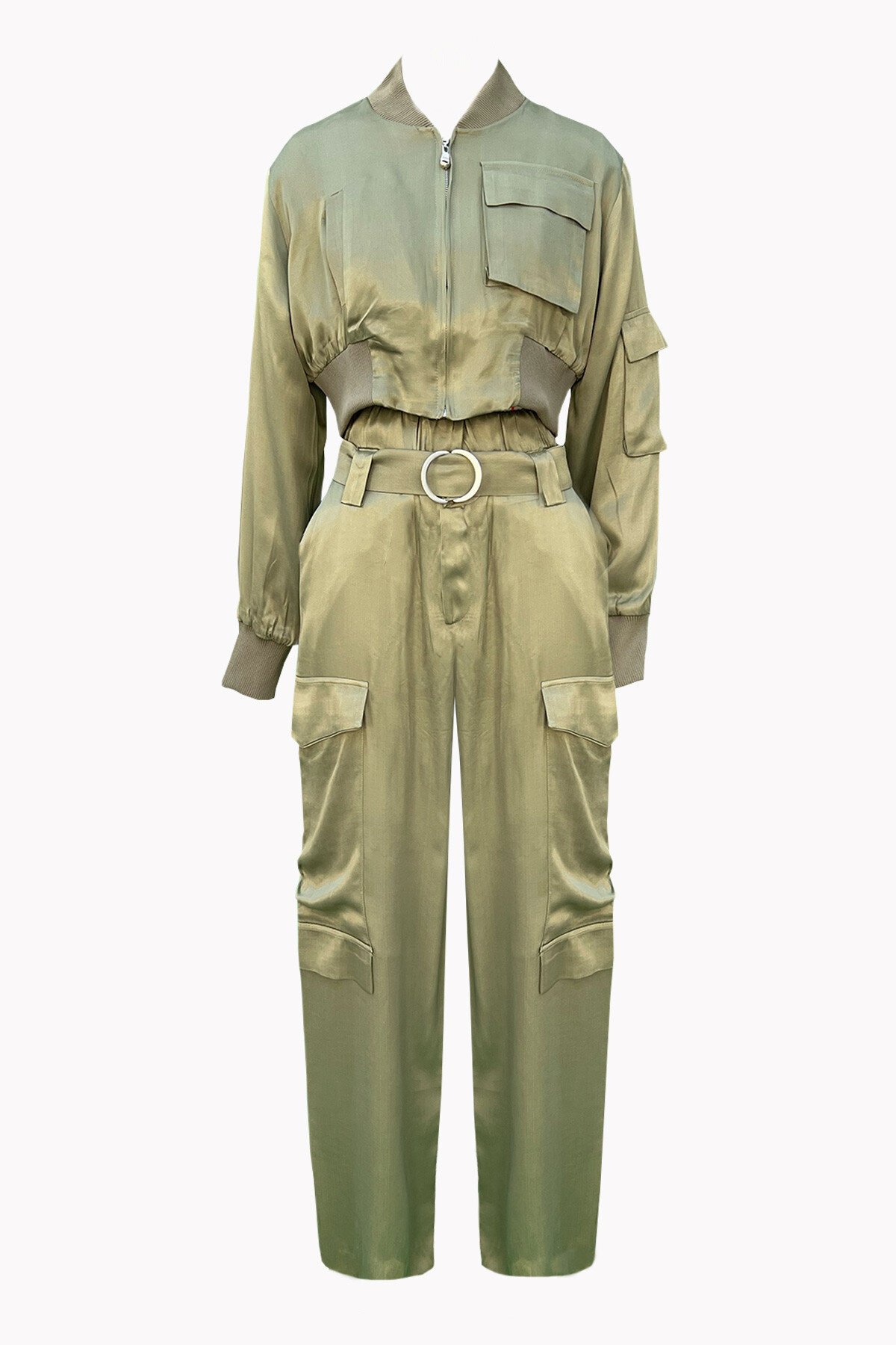 Haki Tasarım Ceket Ve Pantolon Takım