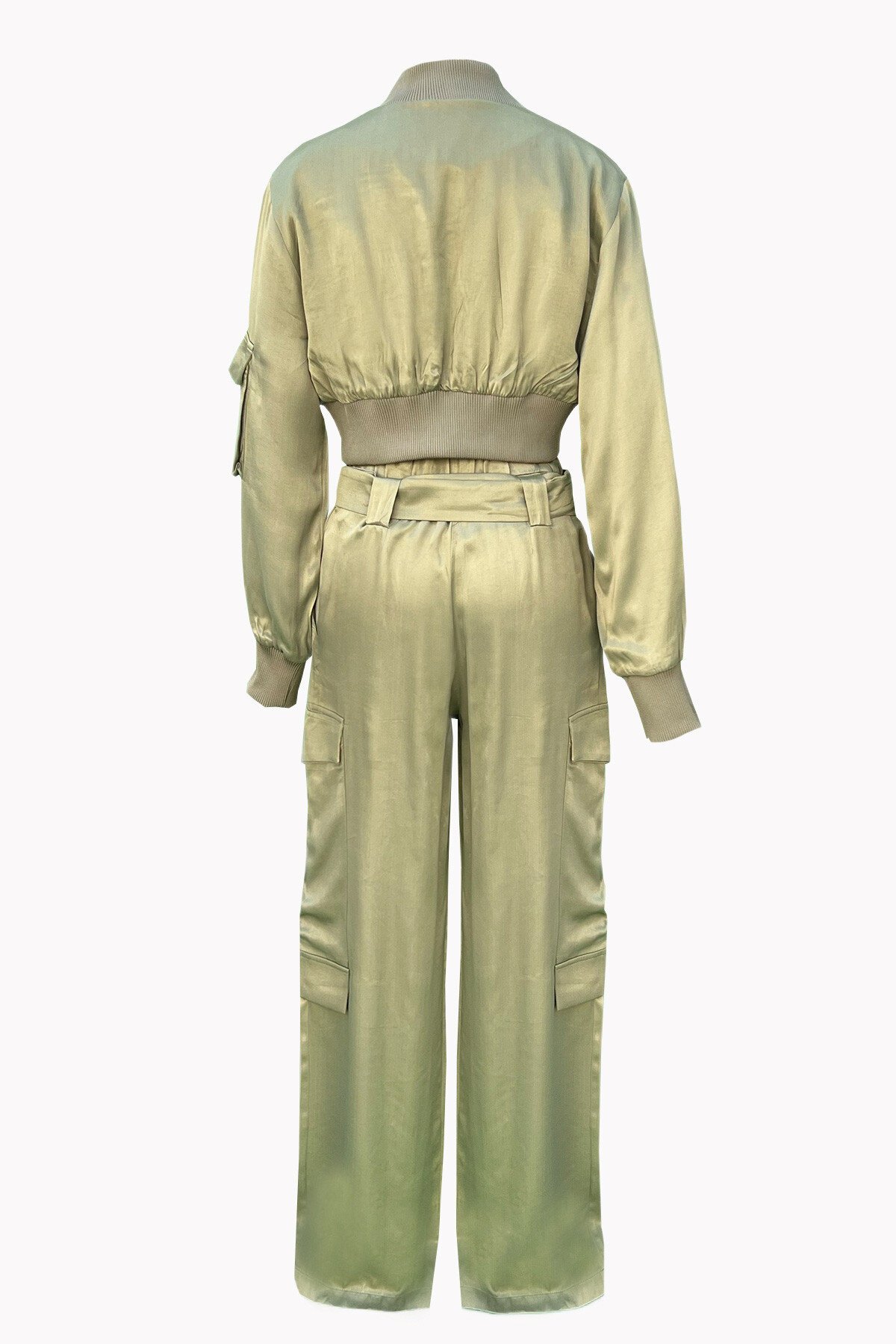 Haki Tasarım Ceket Ve Pantolon Takım