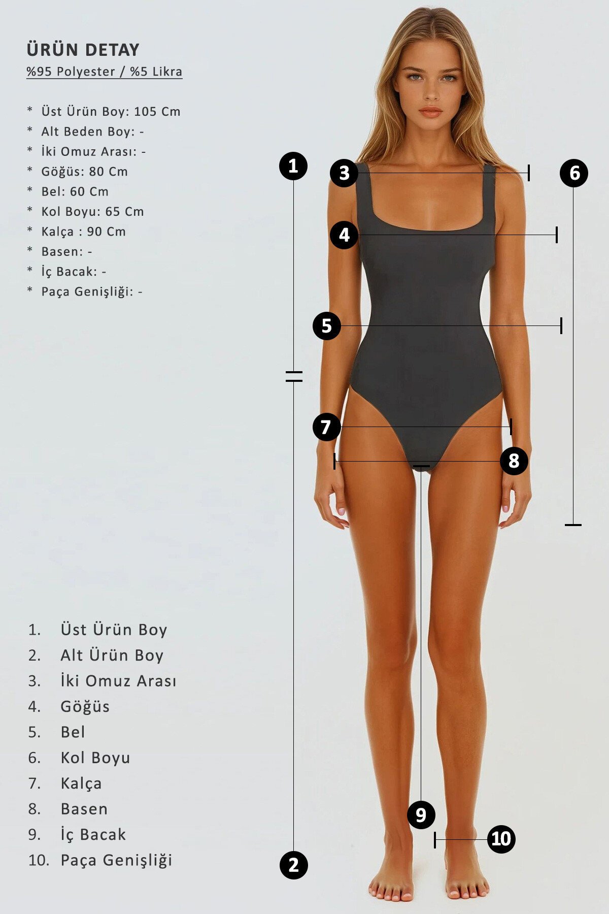 Siyah Parmak Detaylı Triko Alt Üst Takım