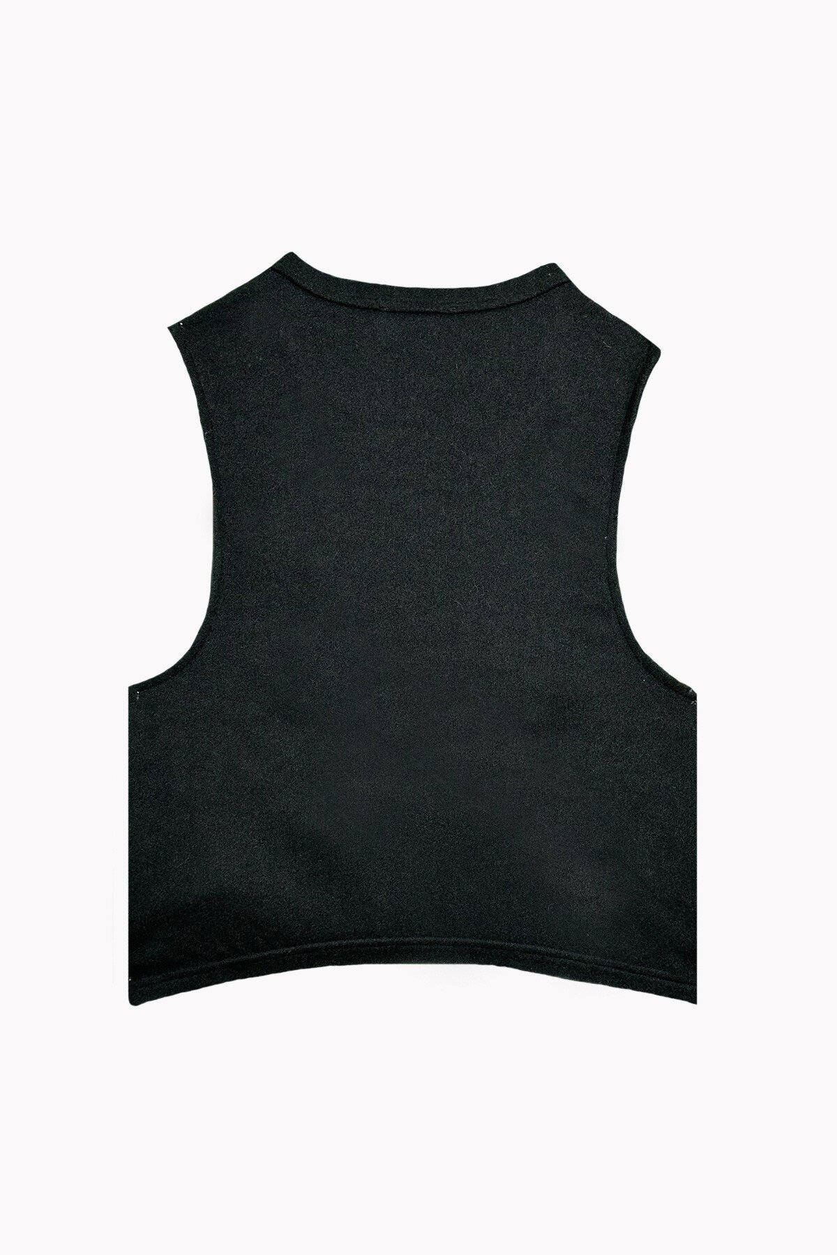 Siyah Pul Payet Yelek