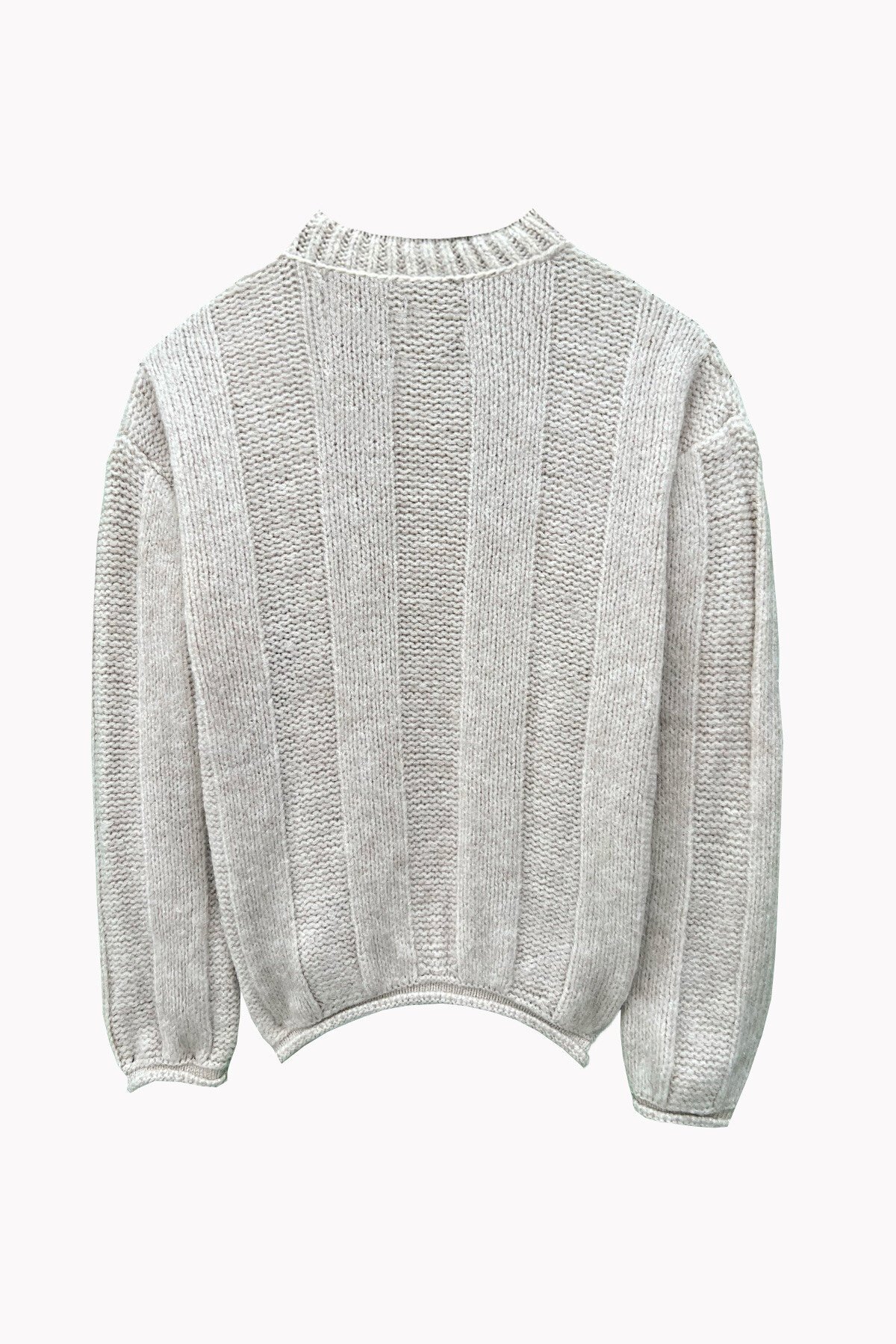 Taş Oversize Triko Kazak