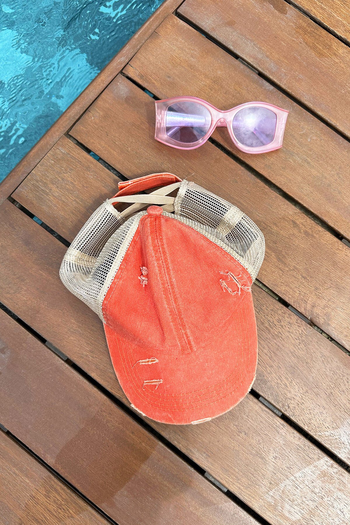 Turuncu Eskitmeli Cırt CırtLı Kasket