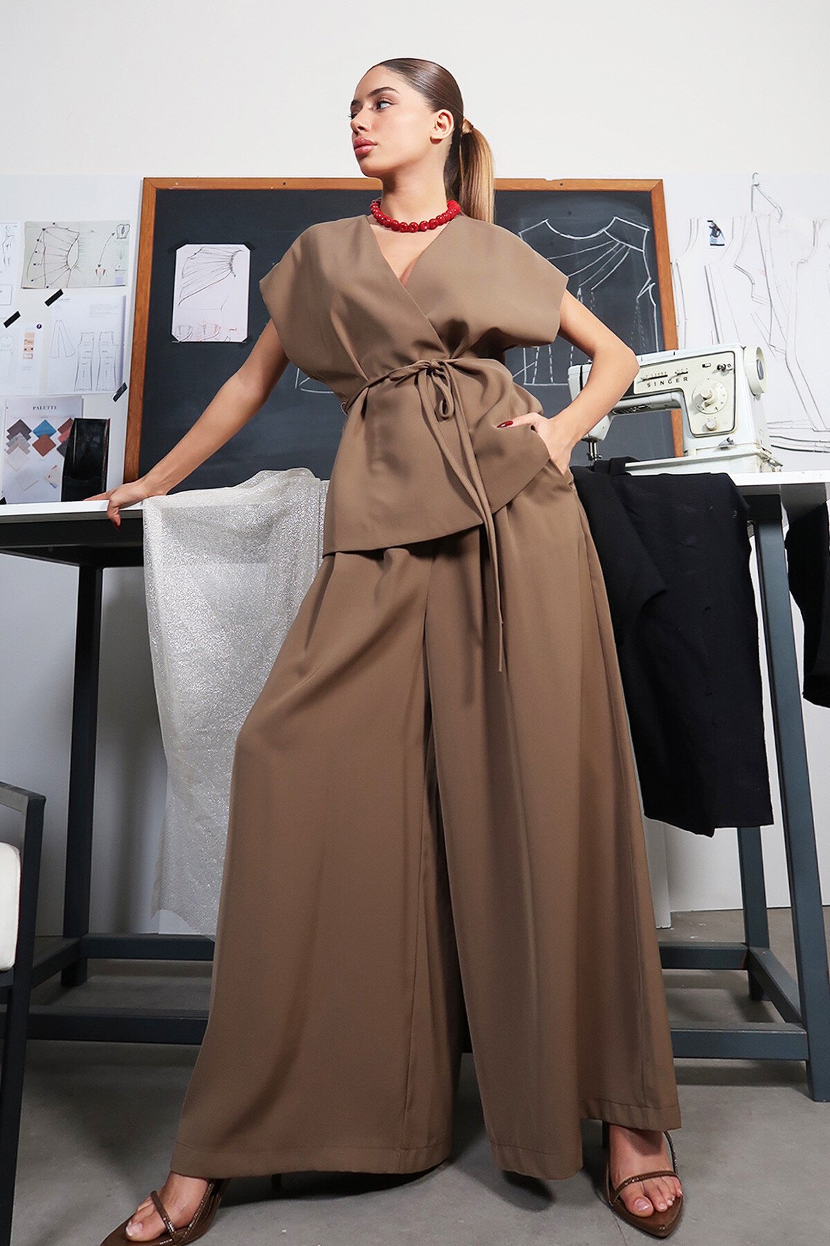 Vizon Premium Yelek Ve Pantolon Takım