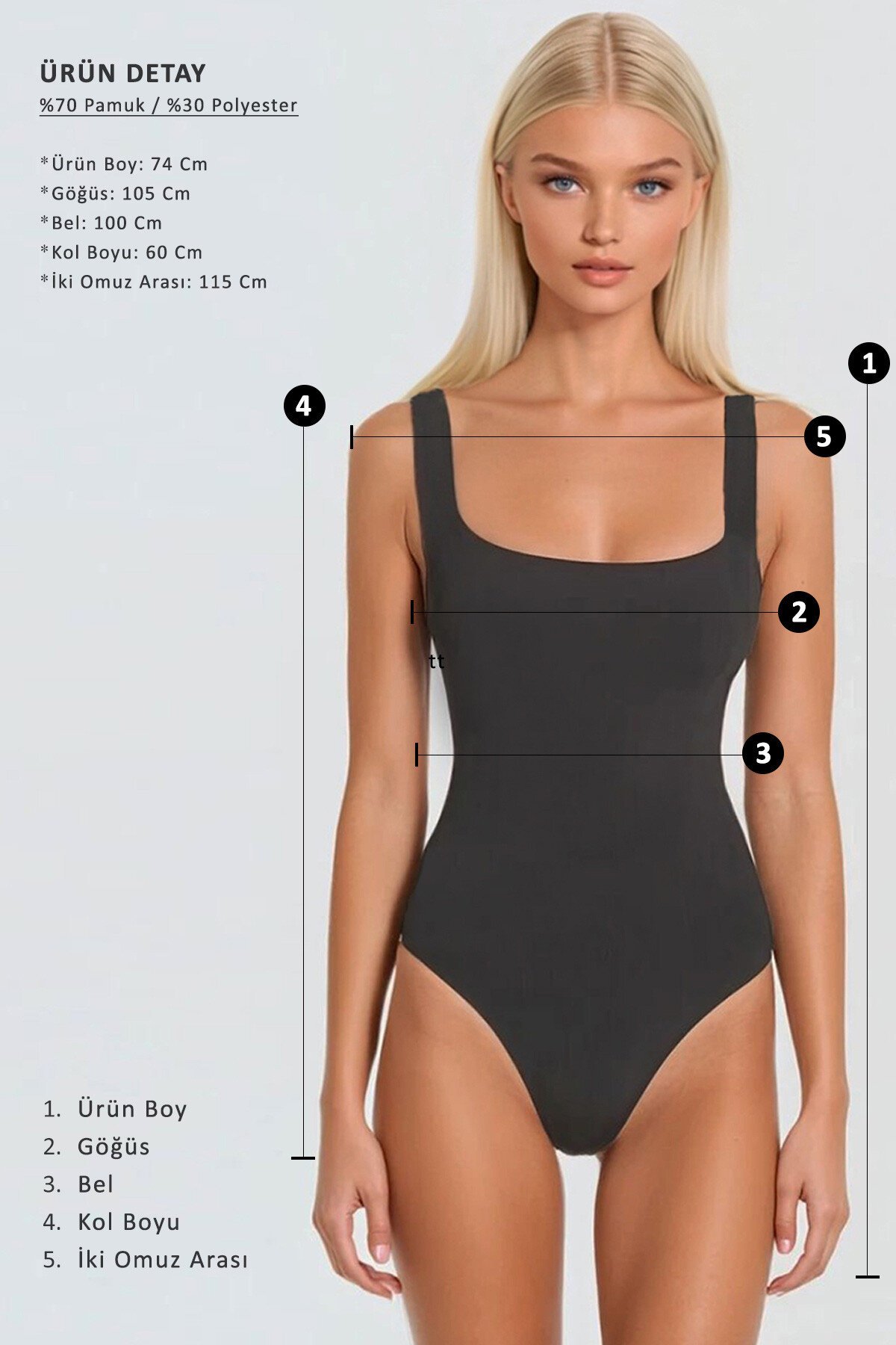 Beyaz Bisiklet Yaka Kalp Baskılı T Shirt