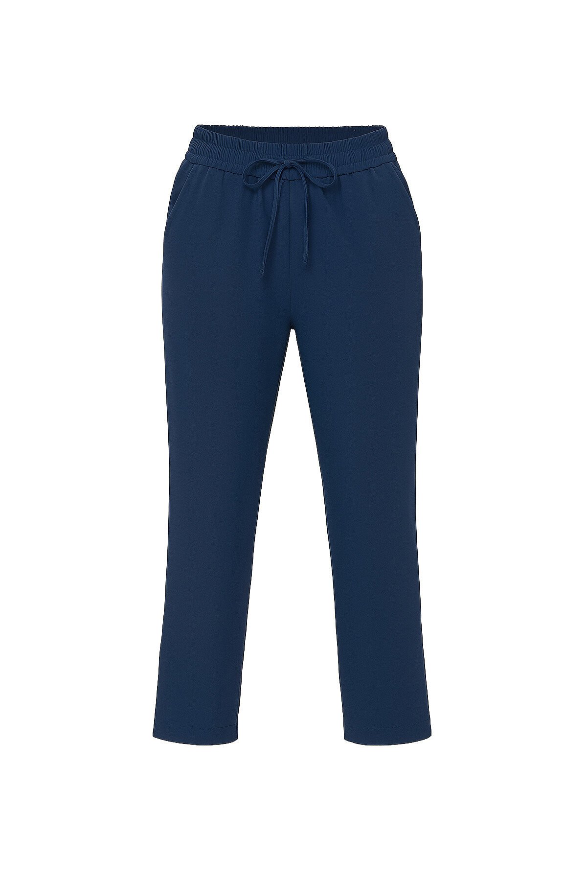 Beyaz Kare Yaka Karpuz Kol Gipeli Crop Keten Bluz