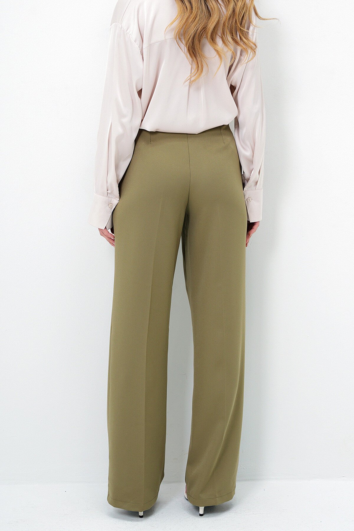 Haki Cepsiz Palazzo Pantolon