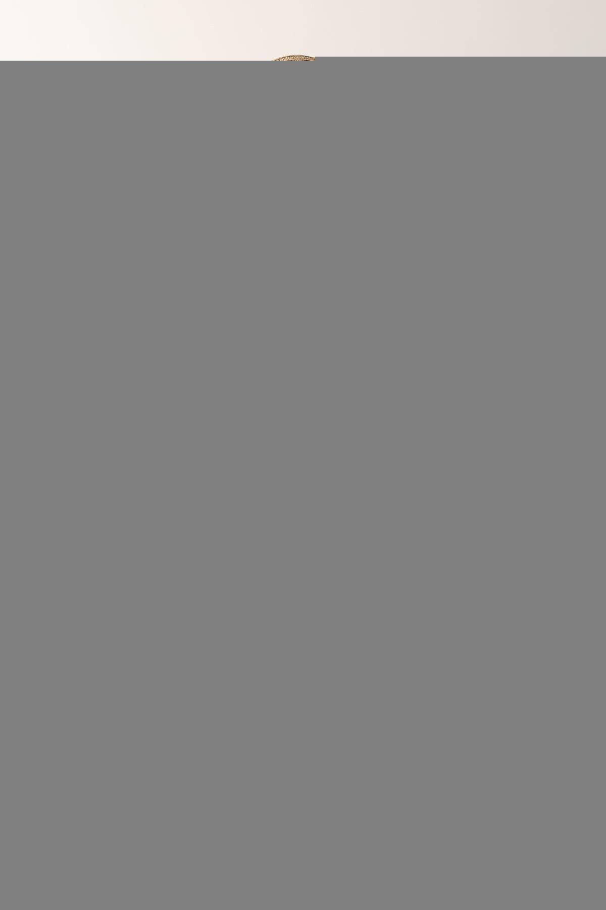 Mavi Baskılı Yaka Detaylı Kat Kat Elbise