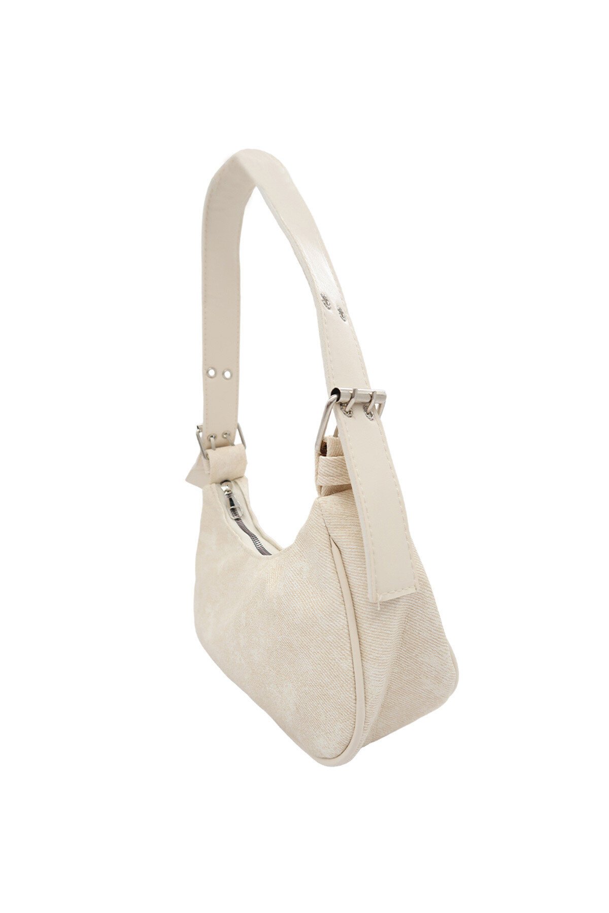 Bej Denim El Çantası