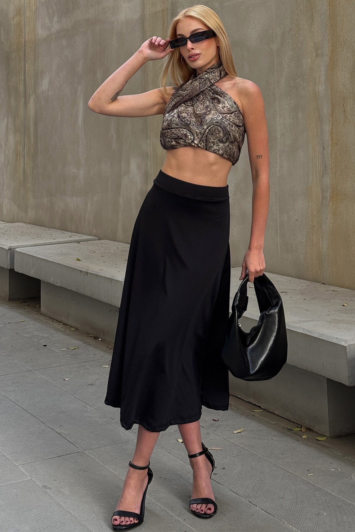 Mix Etek Büstiyer Çanta Ve Gözlük - Boho WhisperS V00053