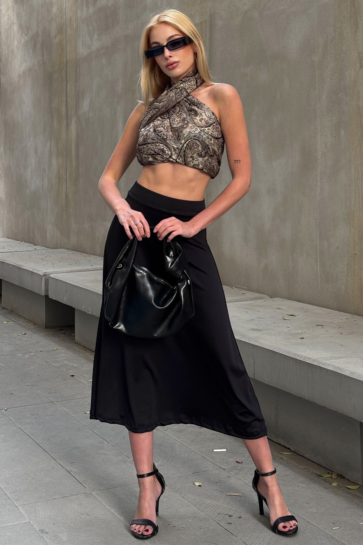 Mix Etek Büstiyer Çanta Ve Gözlük - Boho WhisperS V00053