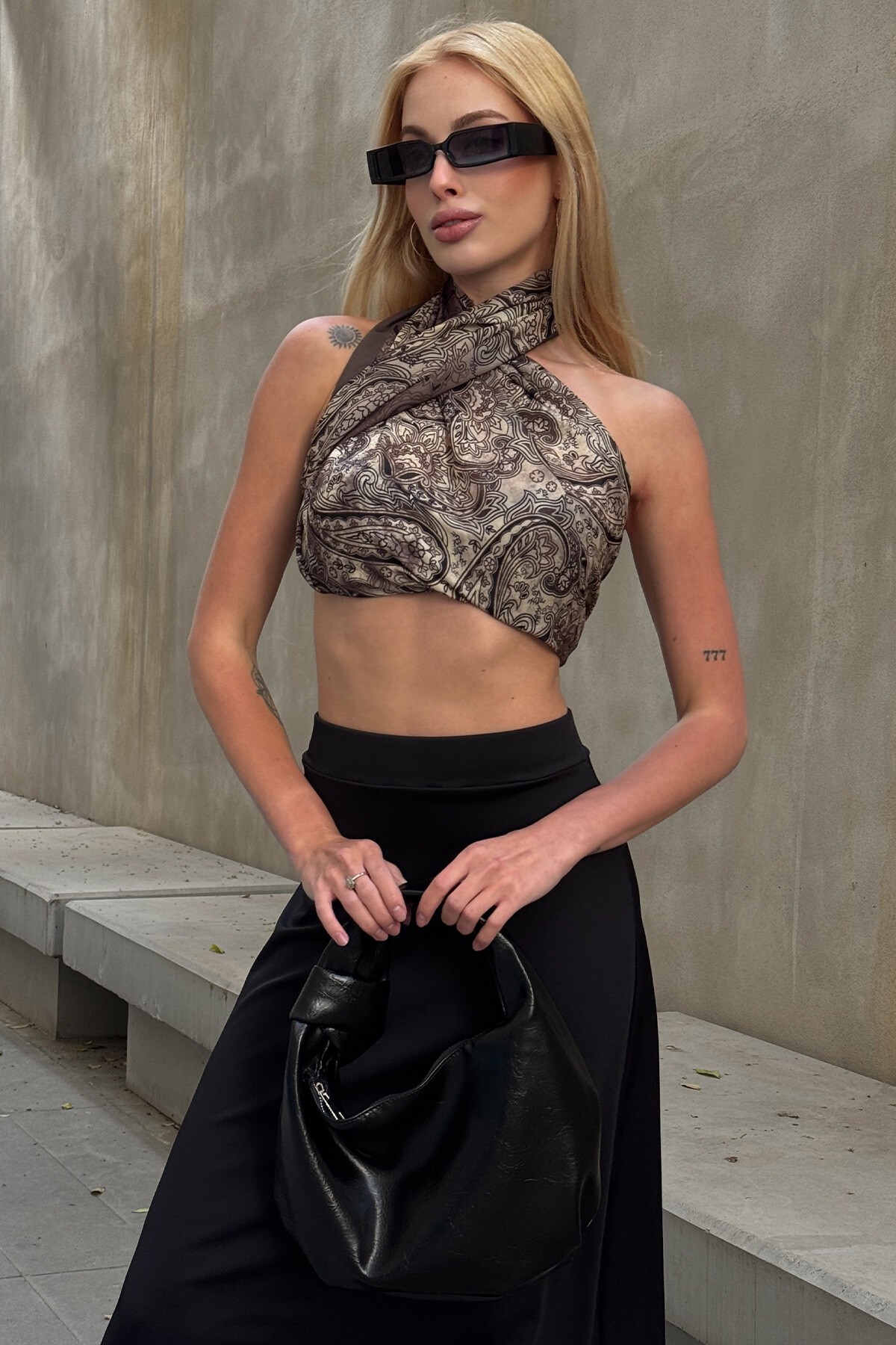 Mix Etek Büstiyer Çanta Ve Gözlük - Boho WhisperS V00053