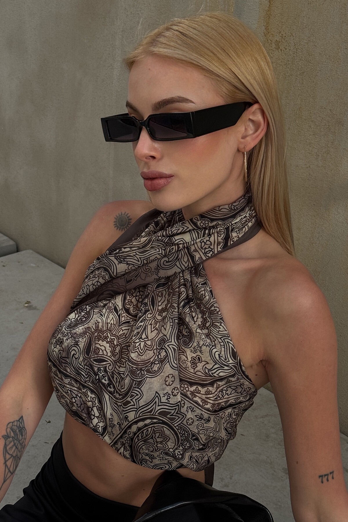 Mix Etek Büstiyer Çanta Ve Gözlük - Boho WhisperS V00053