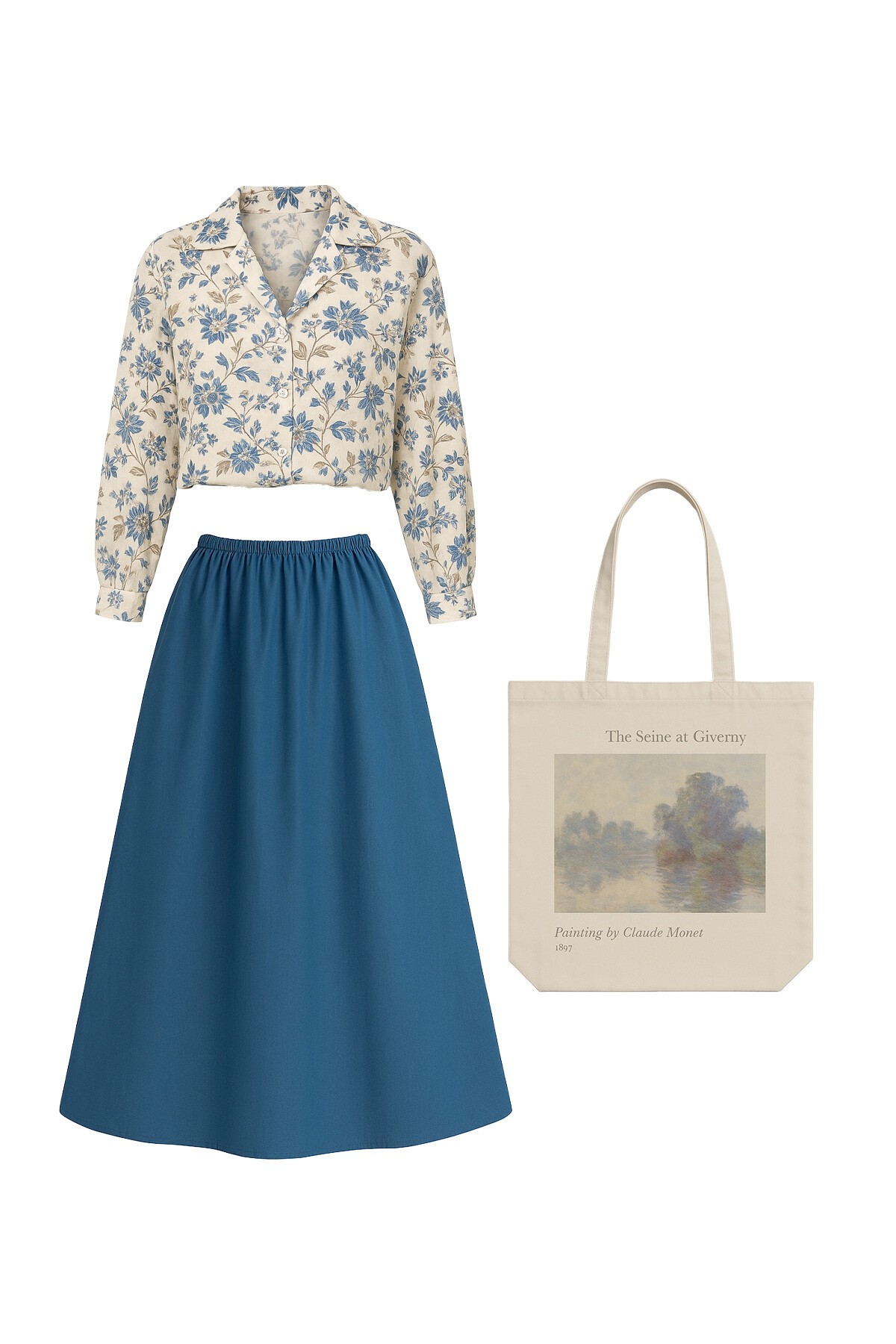 Mix Etek Gömlek Ve Çanta - Feel The Vibe V00012