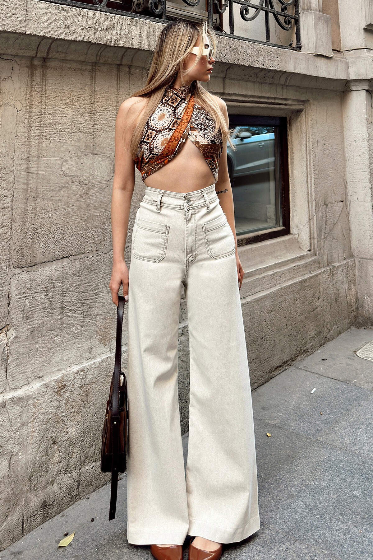 Mix Jean Fular Çanta Ve Gözlük - Feel The Vibe V00009