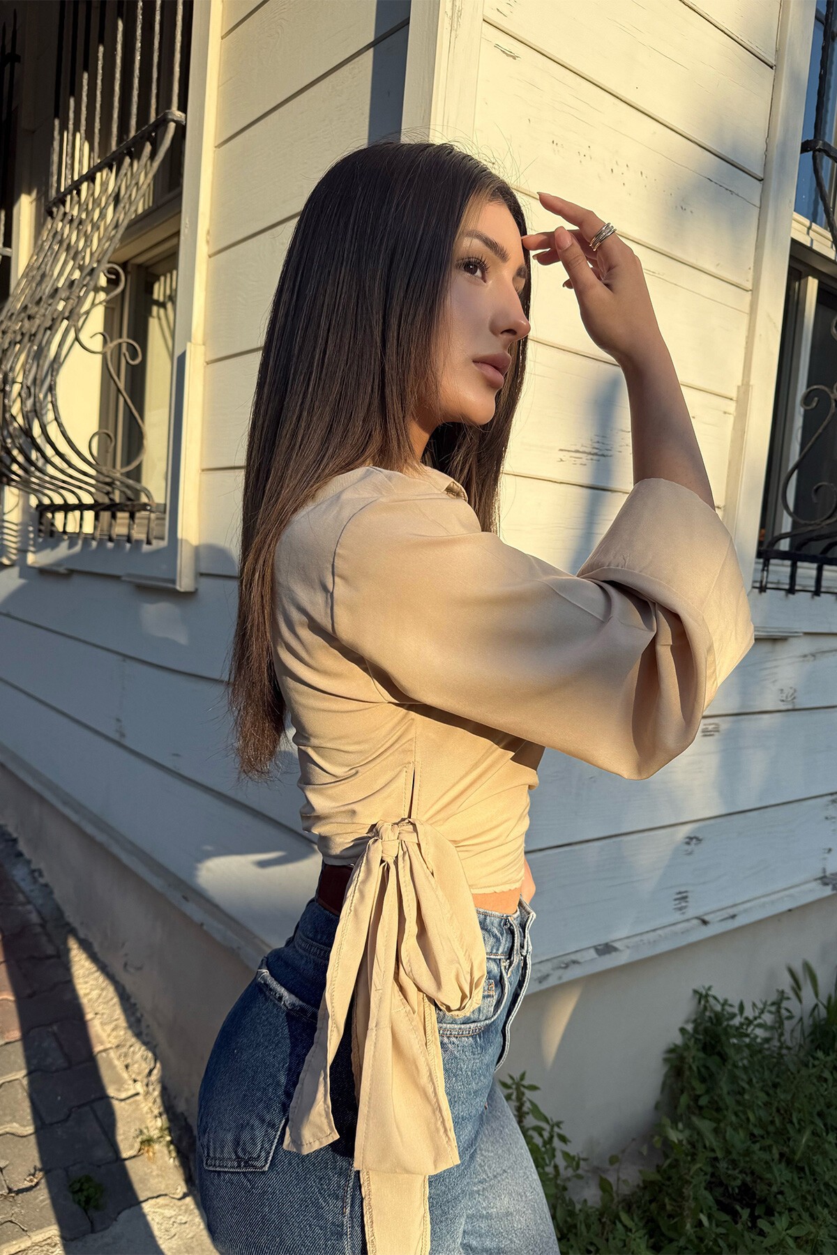 Mix Pantolon Bluz Ve Çanta - Boho WhisperS V00032