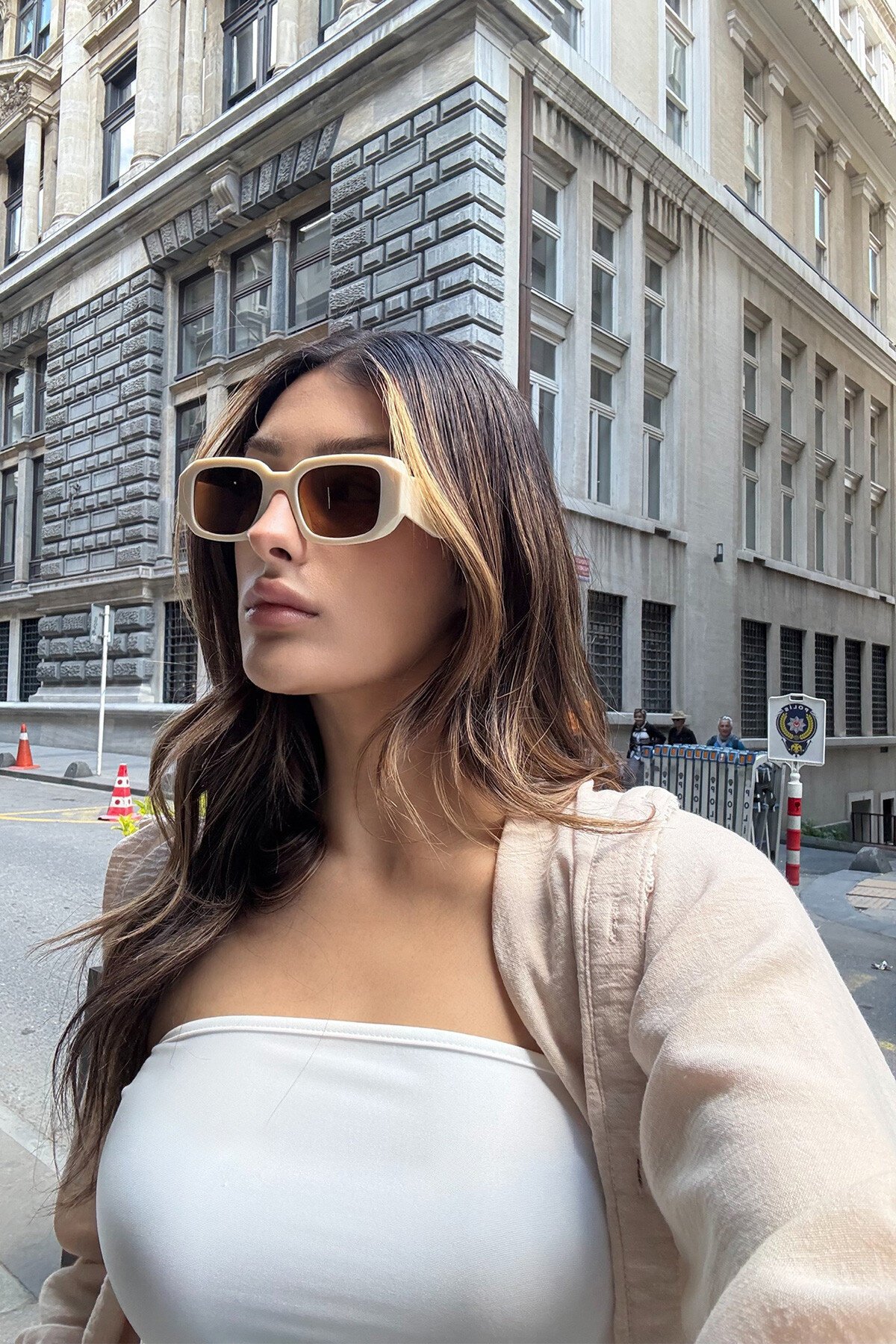 Mix Pantolon Büstiyer Çanta Ve Gömlek - Golden Hour V00014