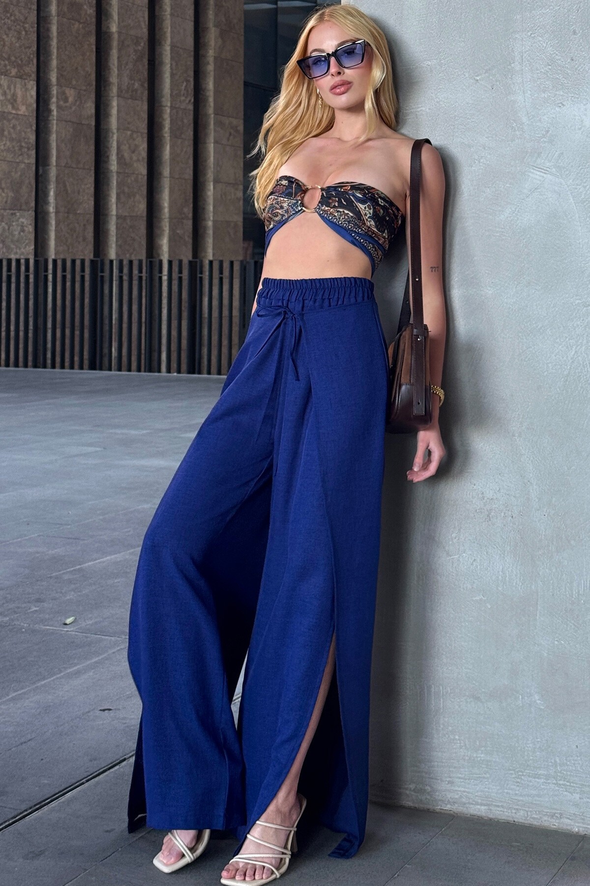 Mix Pantolon Büstiyer Çanta Ve Gözlük - Boho WhisperS V00046