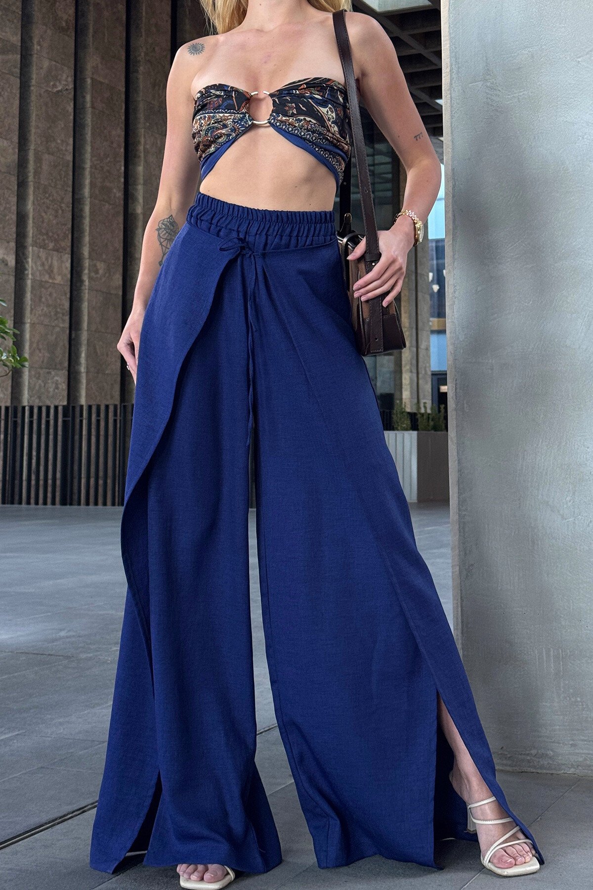 Mix Pantolon Büstiyer Çanta Ve Gözlük - Boho WhisperS V00046