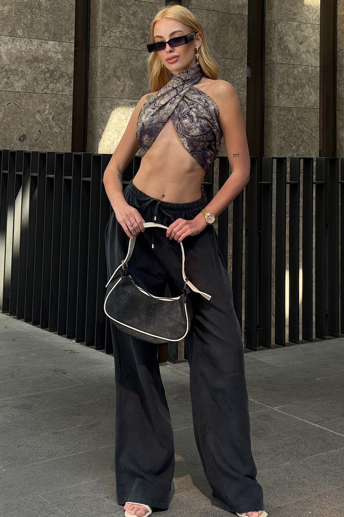 Mix Pantolon Büstiyer Çanta Ve Gözlük - Boho WhisperS V00047