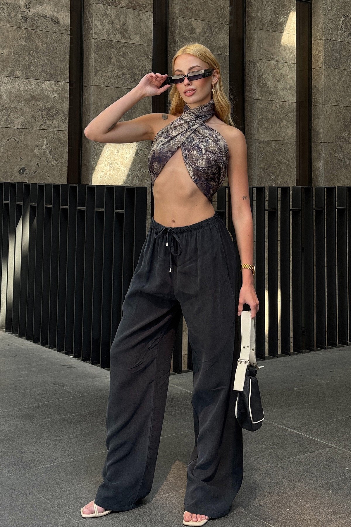 Mix Pantolon Büstiyer Çanta Ve Gözlük - Boho WhisperS V00047