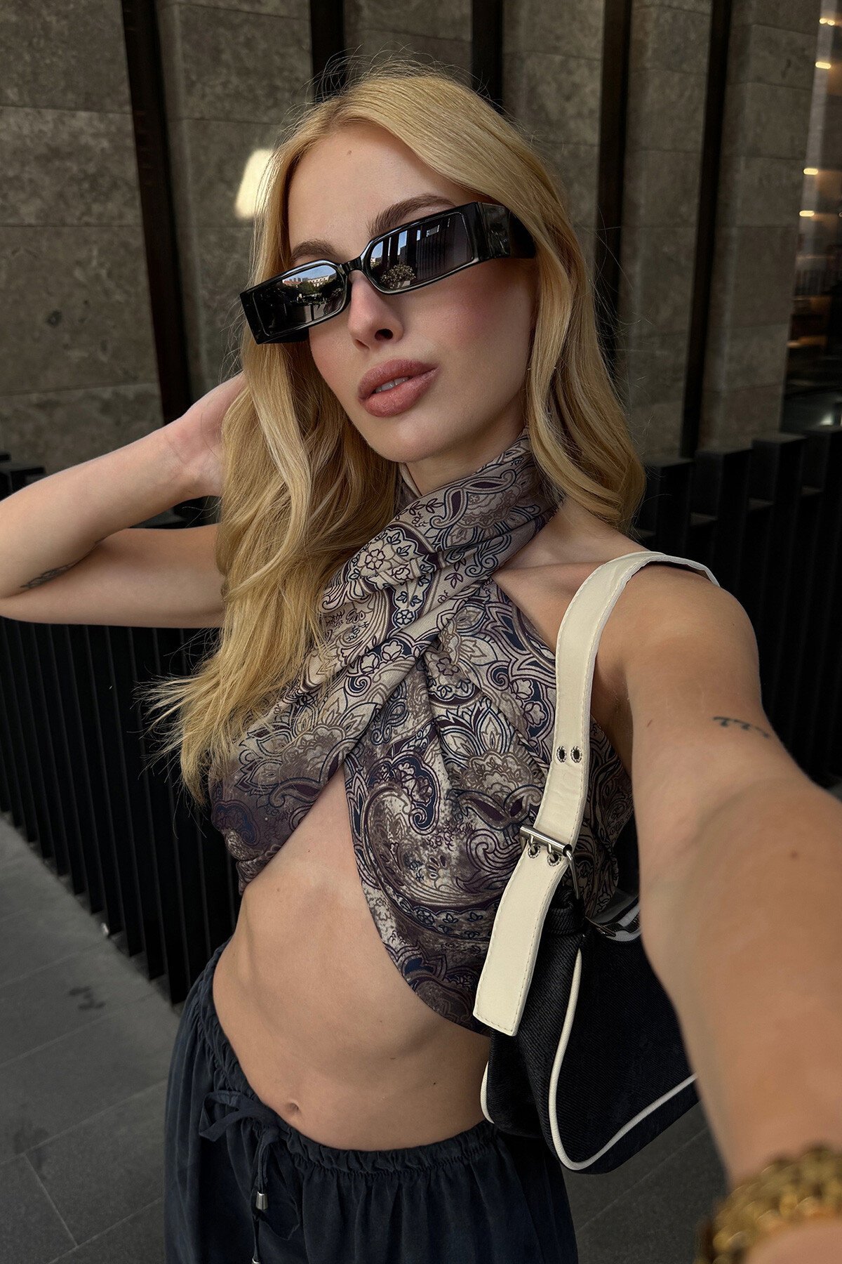 Mix Pantolon Büstiyer Çanta Ve Gözlük - Boho WhisperS V00047