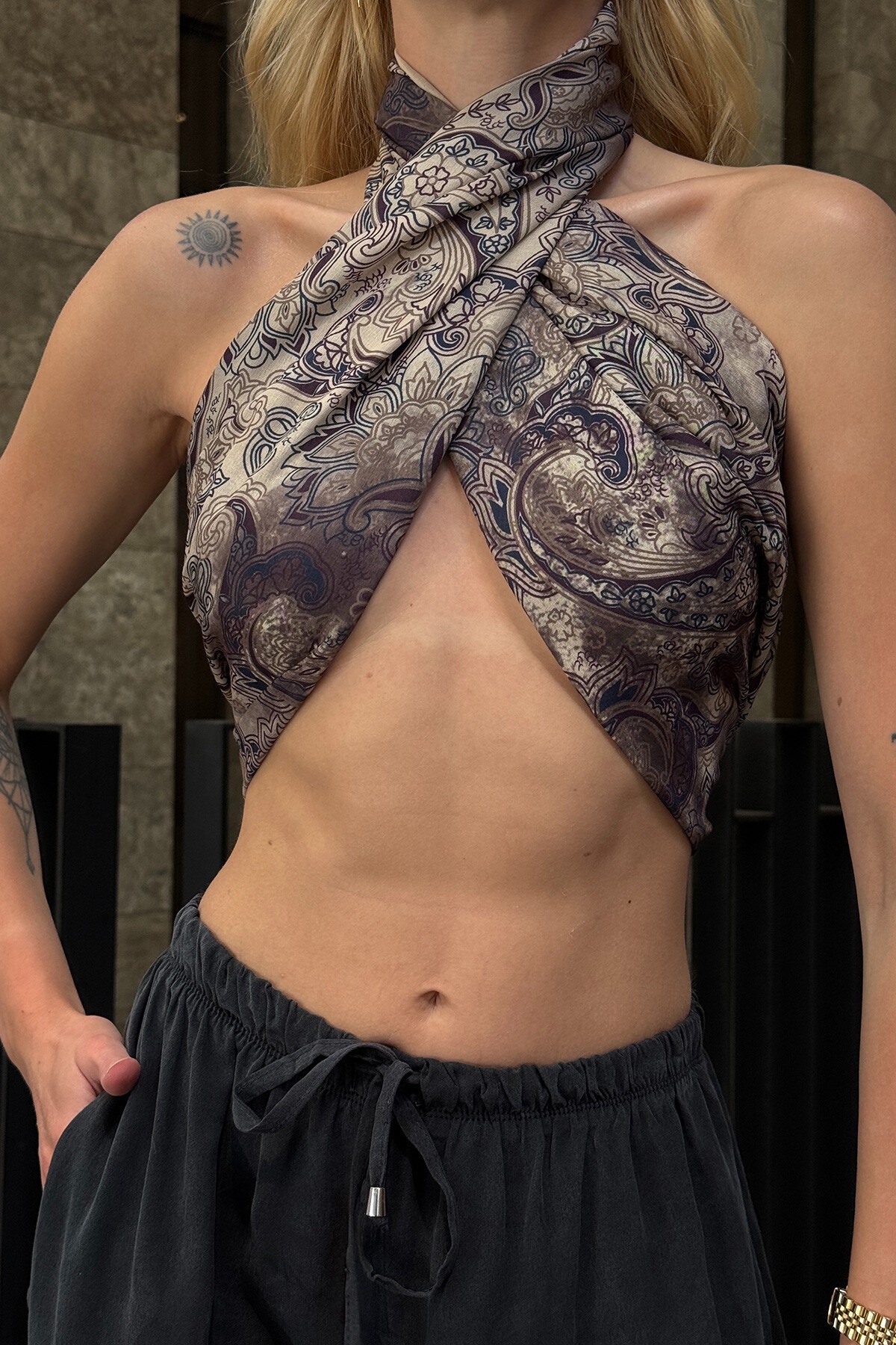 Mix Pantolon Büstiyer Çanta Ve Gözlük - Boho WhisperS V00047