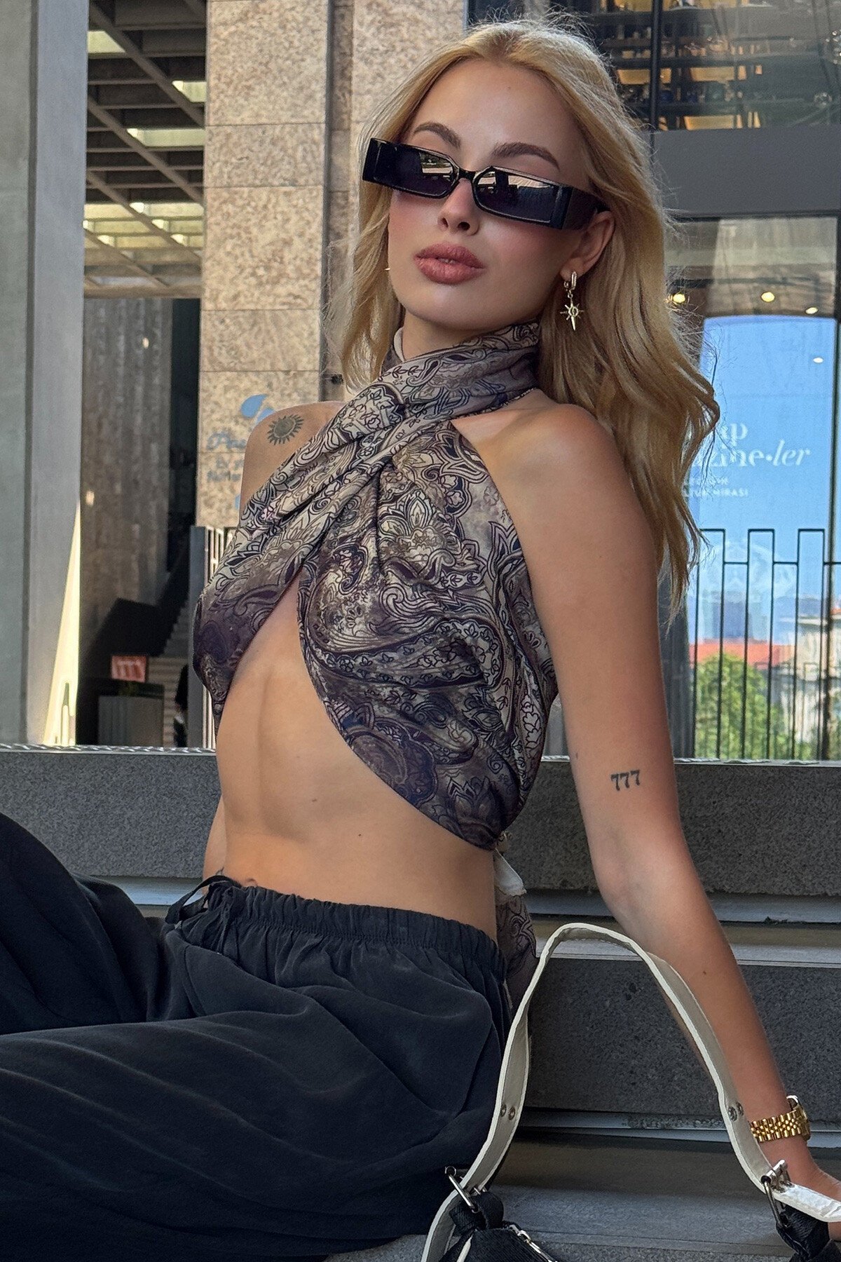 Mix Pantolon Büstiyer Çanta Ve Gözlük - Boho WhisperS V00047