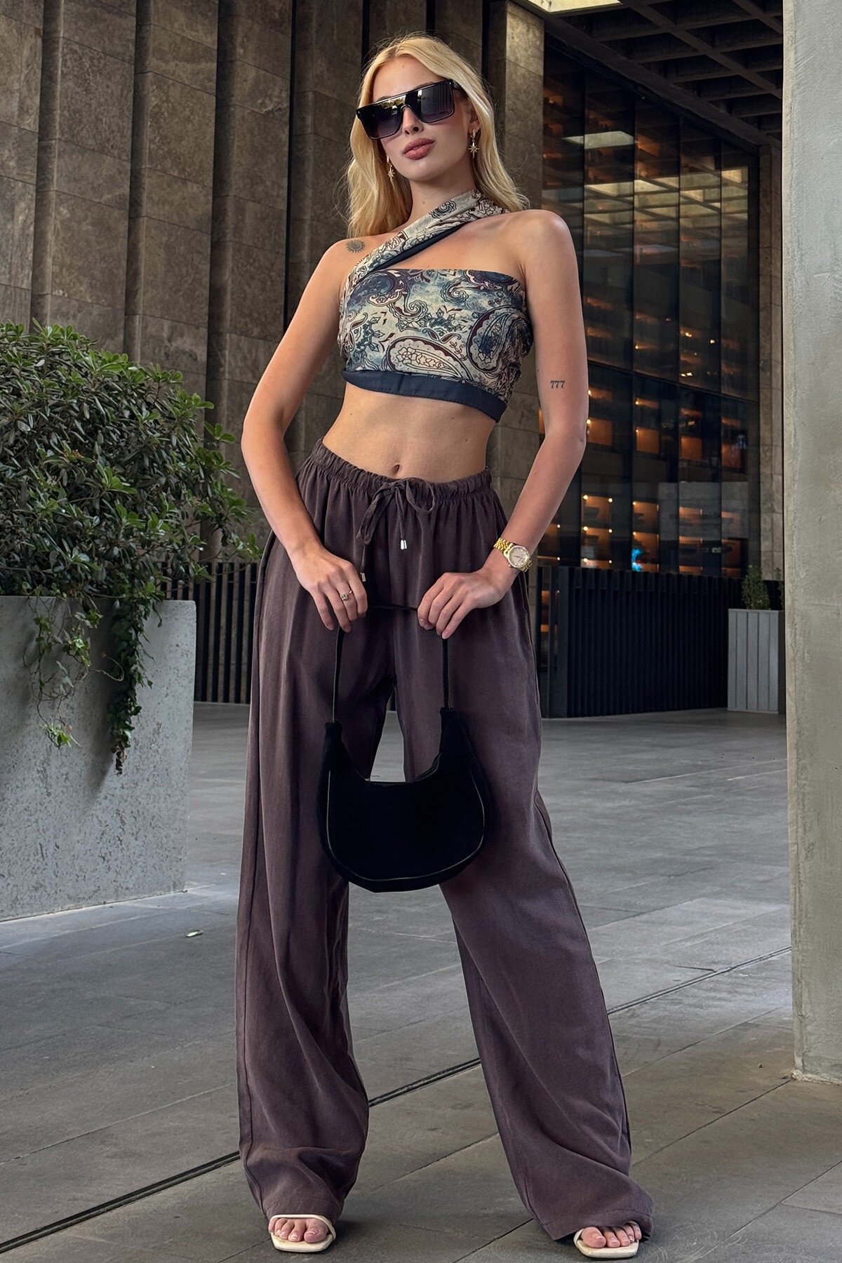 Mix Pantolon Büstiyer Çanta Ve Gözlük - Boho WhisperS V00048