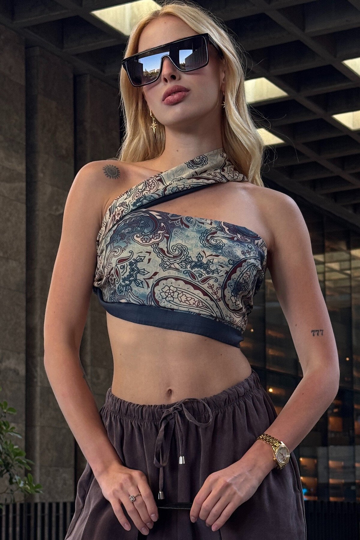 Mix Pantolon Büstiyer Çanta Ve Gözlük - Boho WhisperS V00048