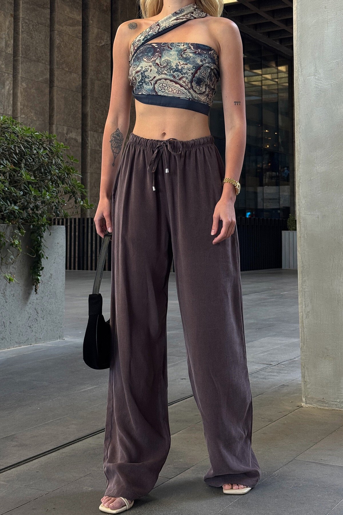 Mix Pantolon Büstiyer Çanta Ve Gözlük - Boho WhisperS V00048