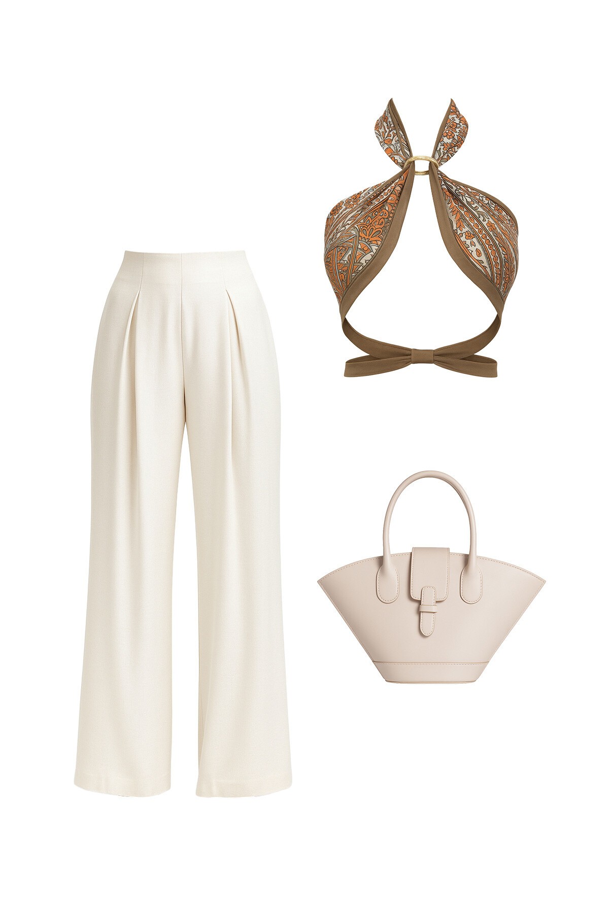 Mix Pantolon Büstiyer Çanta Ve Gözlük - Boho WhisperS V00051