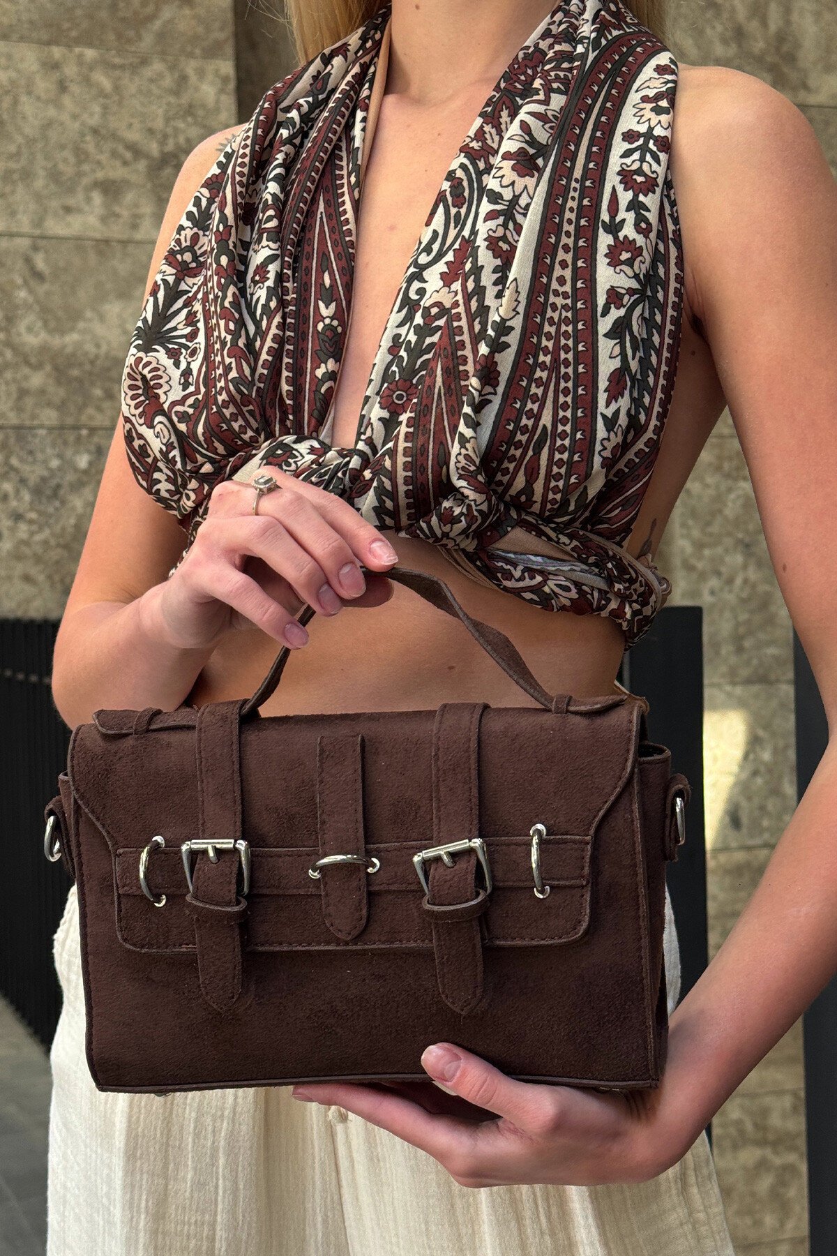 Mix Pantolon Büstiyer Çanta Ve Gözlük - Boho WhisperS V00052