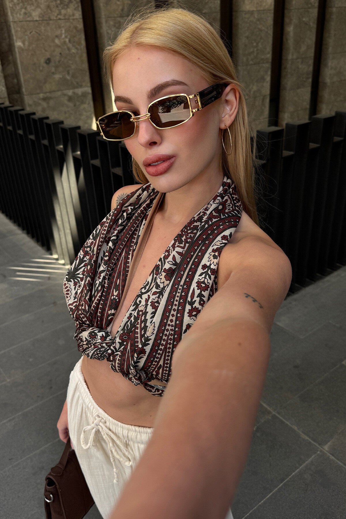 Mix Pantolon Büstiyer Çanta Ve Gözlük - Boho WhisperS V00052