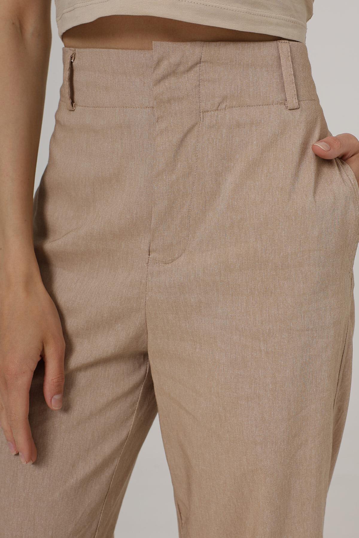 Taş Çift Cepli Duble Paça Pantolon