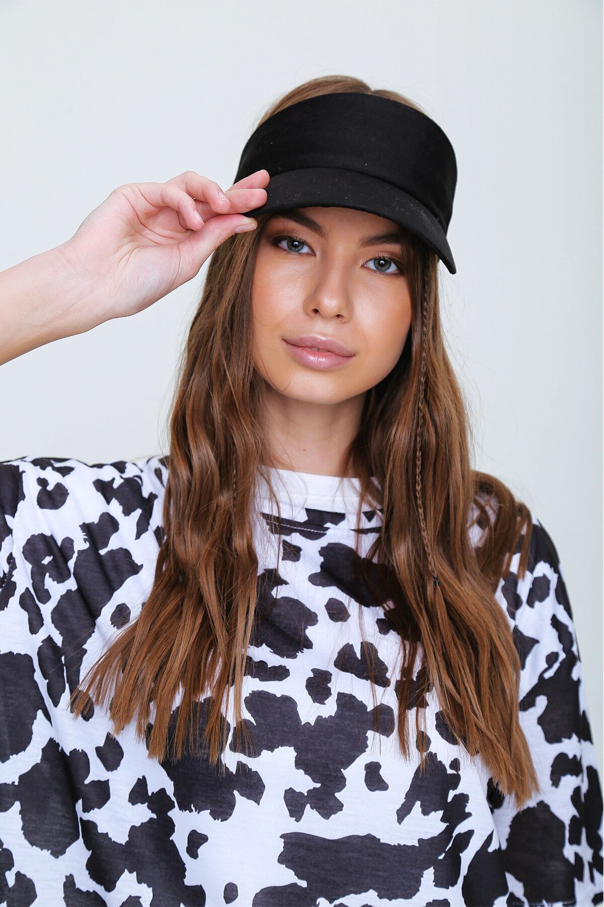 Siyah Tenis Şapkası