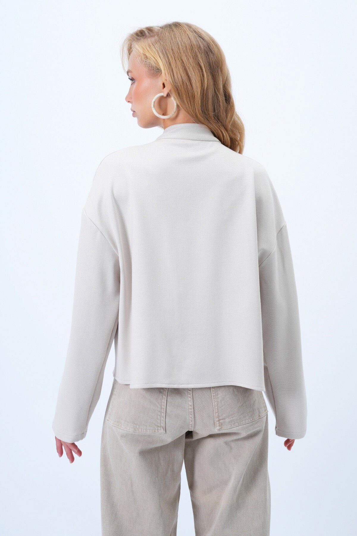 Hakim Yaka Torba Cepli Panço Ceket