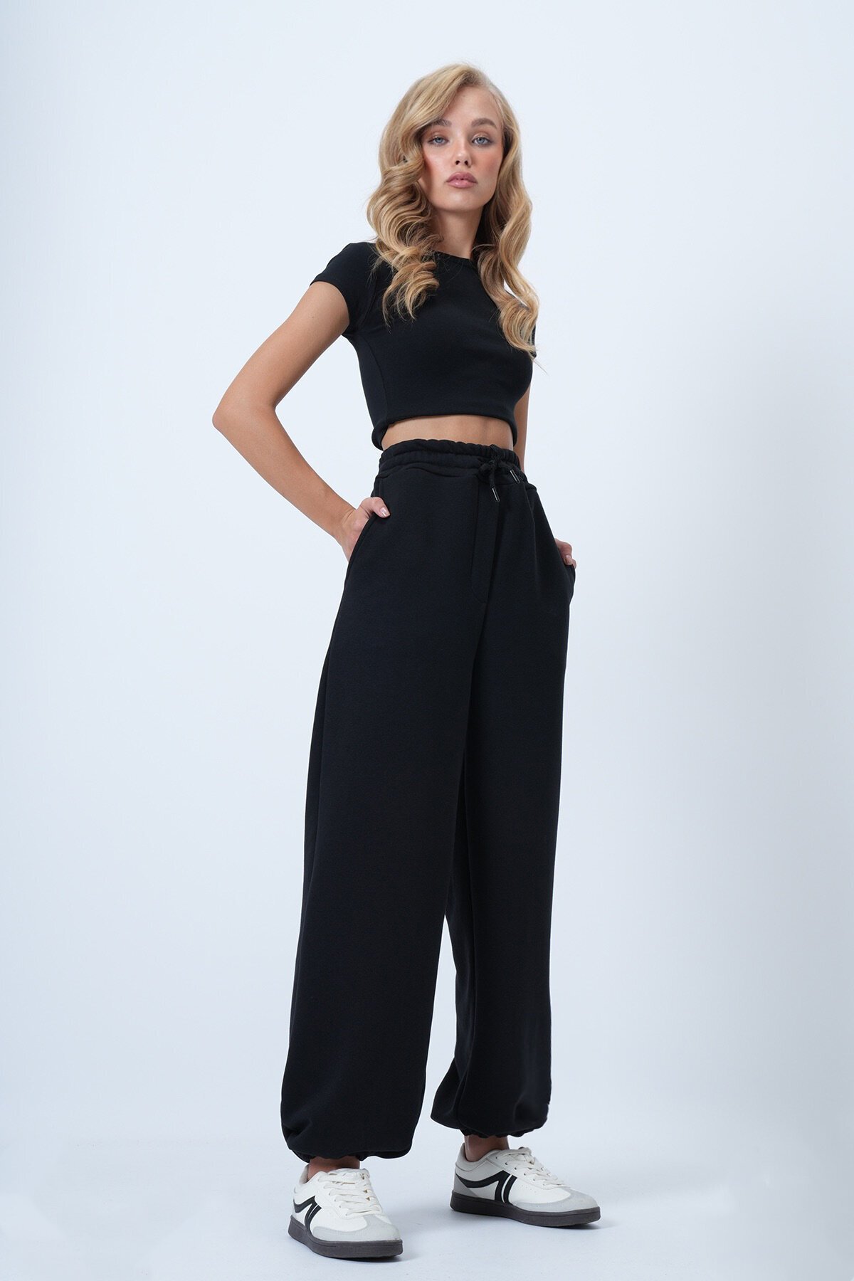 Kargo Cepli Jogger Pantolon